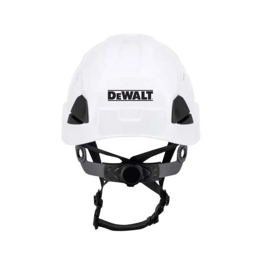 DEWALT Type II Class C Vented Safety Helmet with Side Impact Protection, White